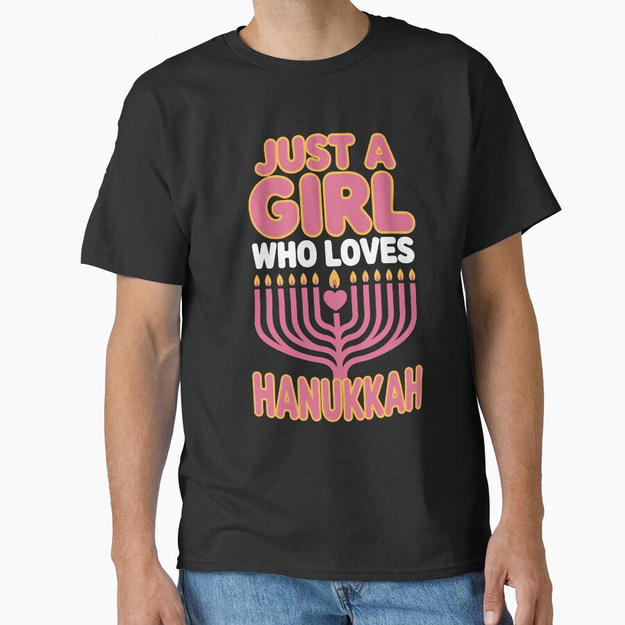 Just a Girl Who Loves Hanukkah by jkrphoto