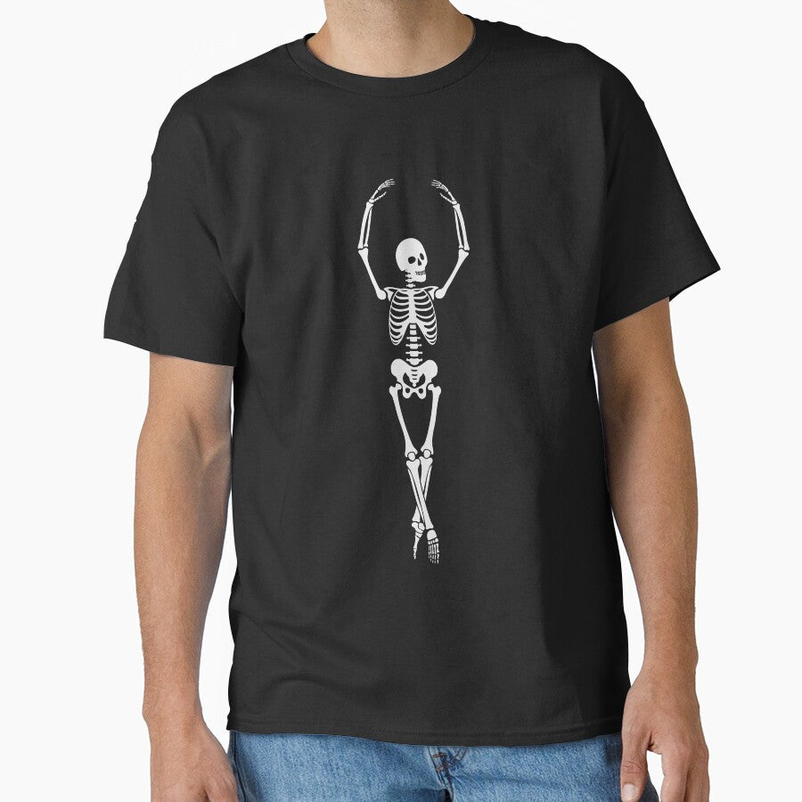 Dancing Skeleton by PotluckPrints