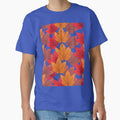 gold Autumn leaves pattern by esm75