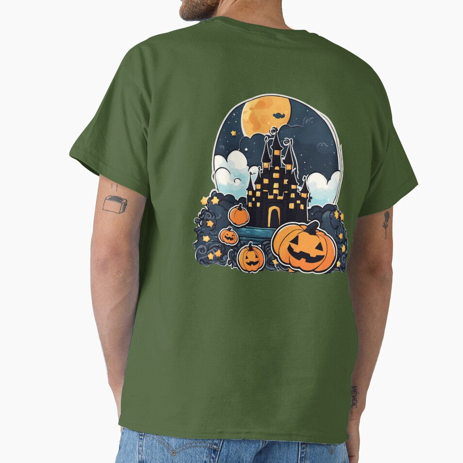Spooky Halloween Castle by chrismaecanes