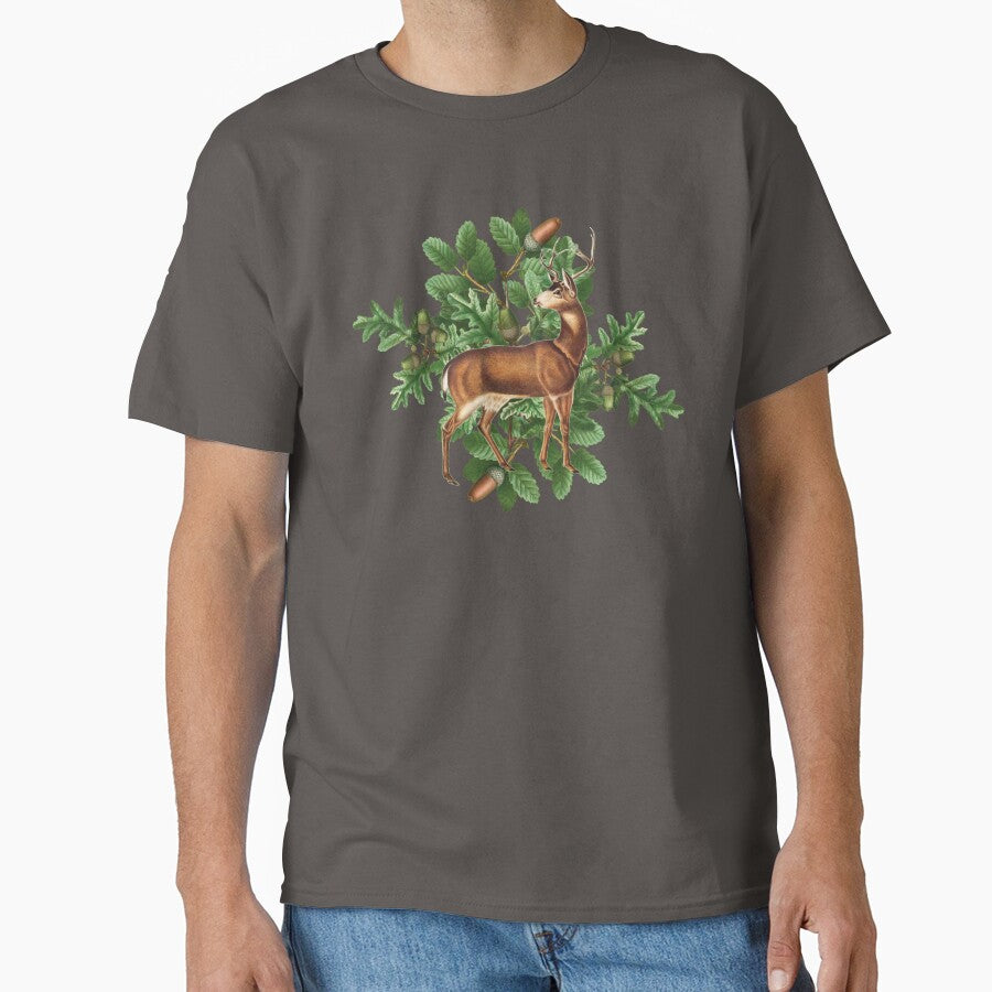 Deer with Foliage by Trish Dish
