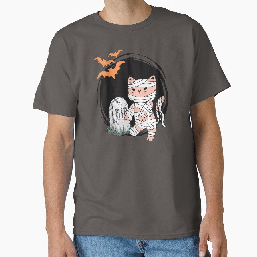 Meow mummy Happy Halloween cat-Funny by Cheeky Popp