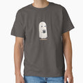 Cute Little Ghost Holding Coffee Cup – Spooky Halloween Kawaii Design by VectiveLab
