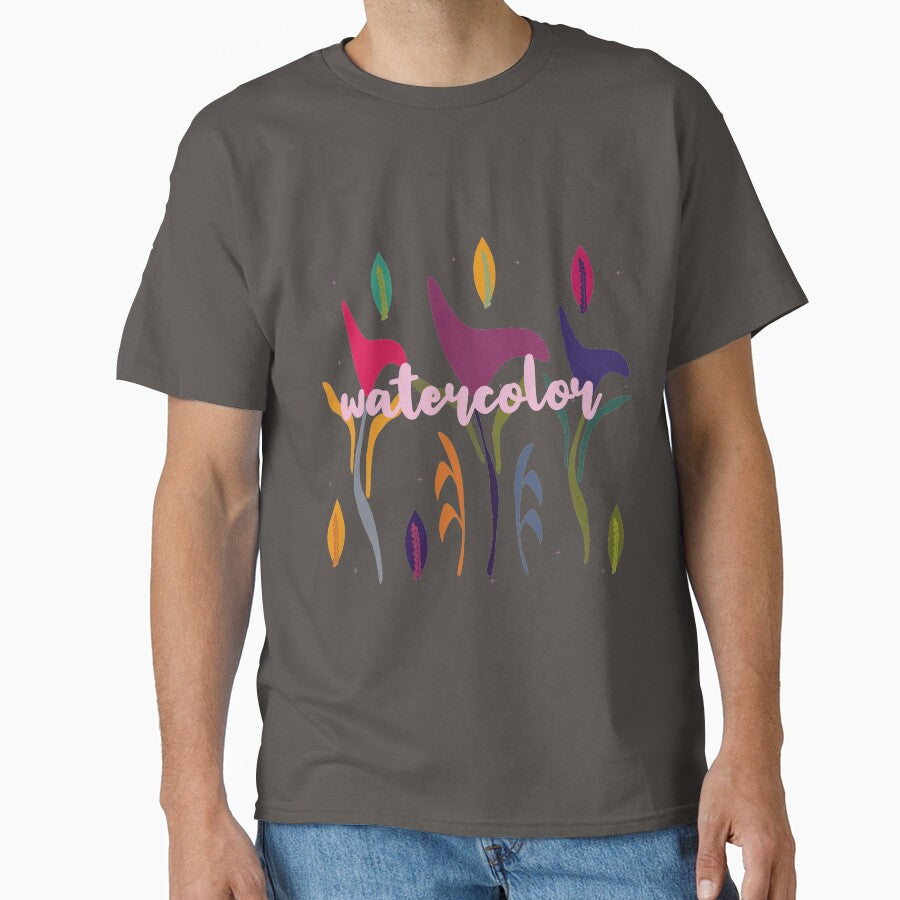 Floral Tropical Lily Watercolor by technotext