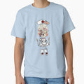 Creepy Floral Skull Halloween Nurse Bones by catchyology