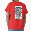 The Hot Mess - Funny Dumpster Fire Tarot Card T-Shirt by Atlasera Studio