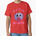 Halloween Daughter (in pink) - Funny Halloween Pumpkin Head by CosmicStory