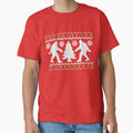 Ugly Holiday Bigfoot Christmas Sweater by ROBOTFACE T-Shirts