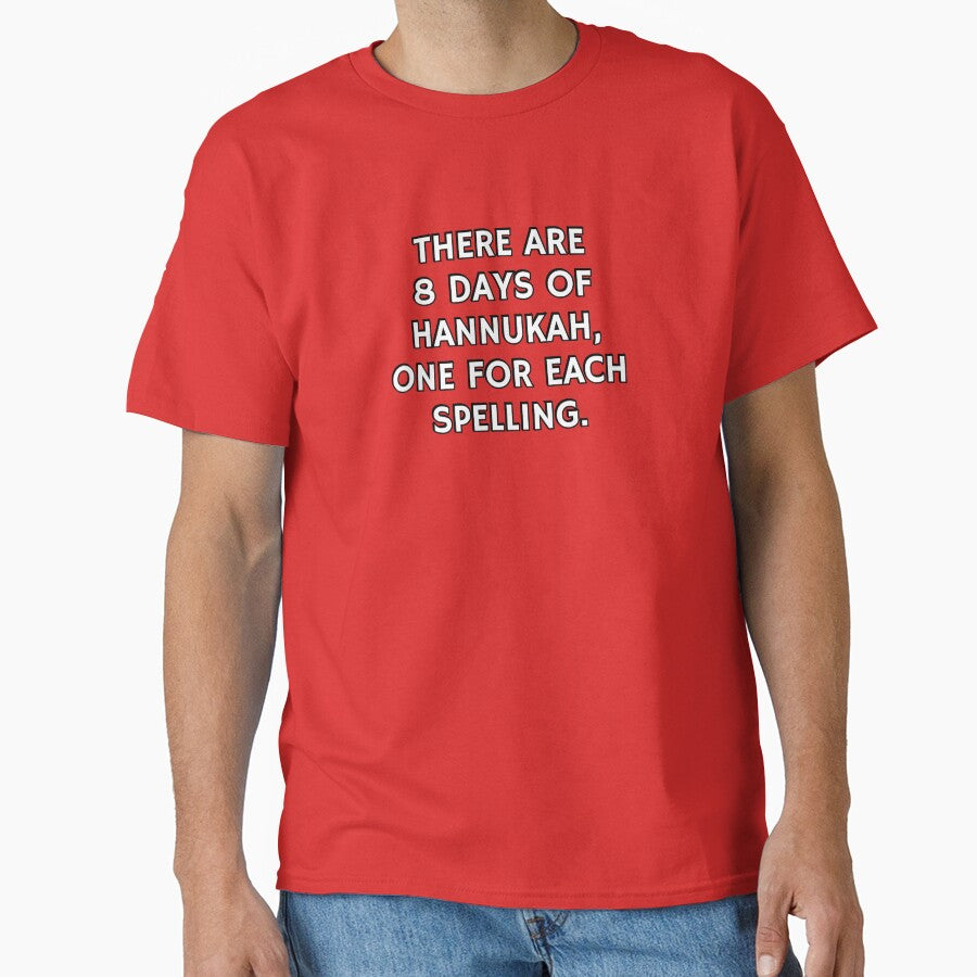 Funny Hanukkah - There are 8 days of Hanukkah, one for each spelling by Inspirationmotivation