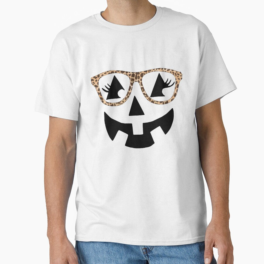 Jack-o-lantern With Leopard Glasses by Audreycarro77