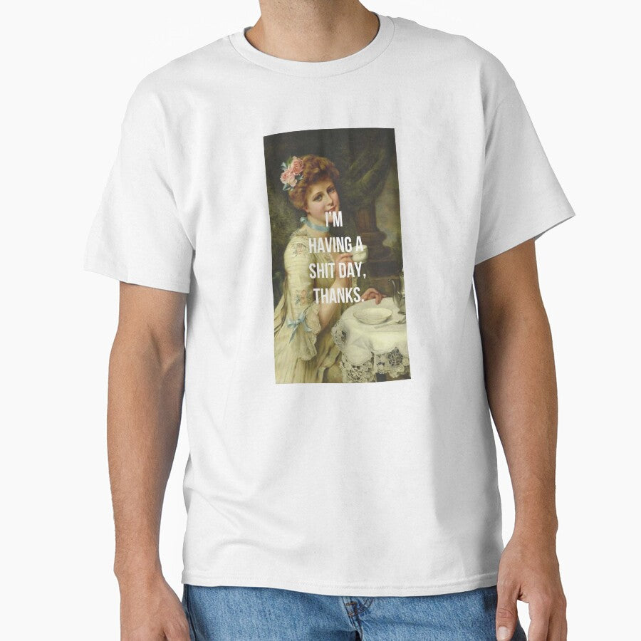 shit day funny art by Cine Merch