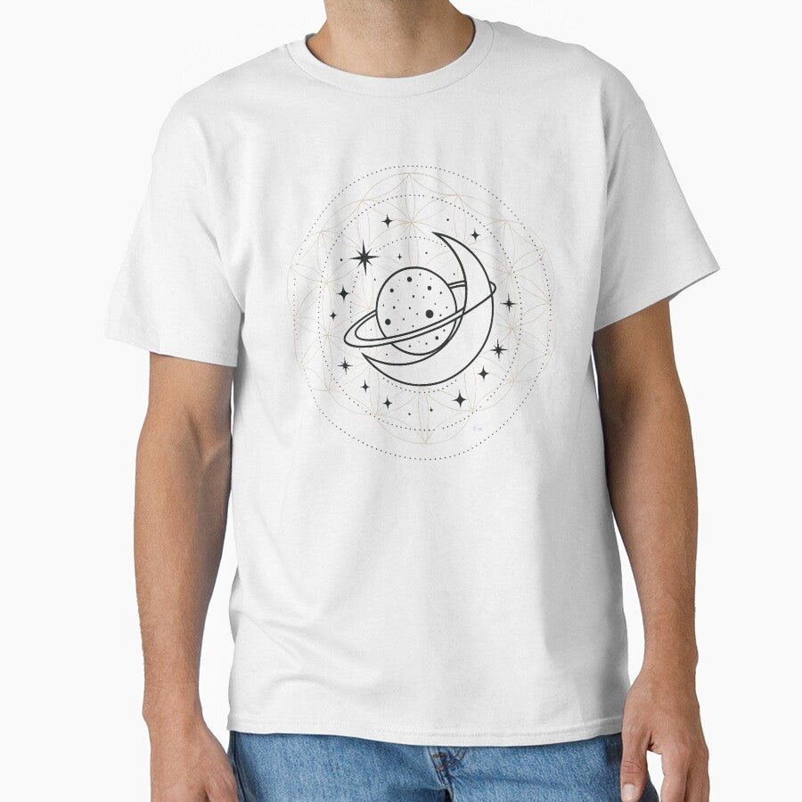 Celestial moon and planets by Interstellar Lotus