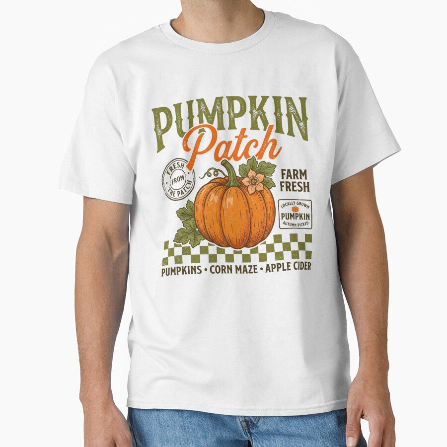 Pumpkin Patch Farm Fresh Autumn Season Vintage by raedattia
