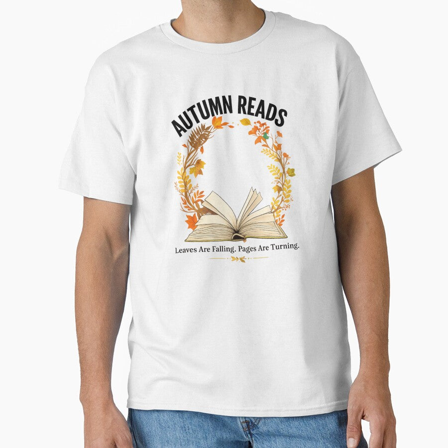 Autumn Reads Cozy Book Lover Design by rafi18