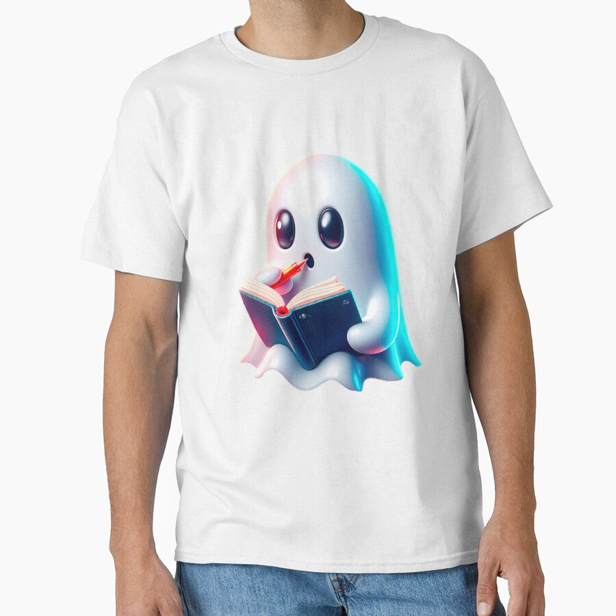 Still Thinking, cute sheet ghost by Halloween  Time
