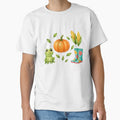Frog with Pumpkin and Boots - Cute Halloween Design by GoxyVision