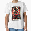 The Firefighter Tarot Card First Responders T-shirt by DumbdogApparel