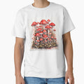 Red Toadstool Mushrooms Watercolor Art by RawNaturePrints