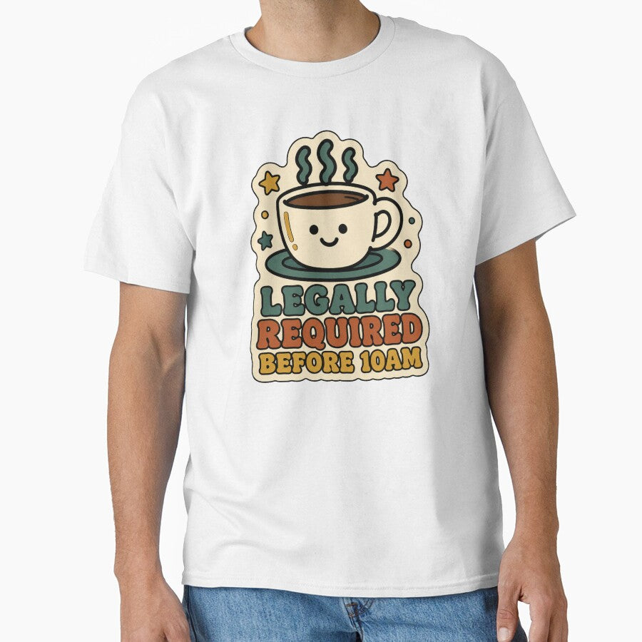 Coffee Gift - Legally Required Before 10am by RedRubyBubble