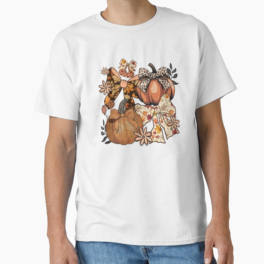 Floral Fall Pumpkin Coquette by Kentkroon