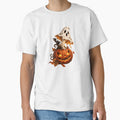 Spooky Ghost Mushroom Halloween Pumpkin Design by Butterfly  Effect