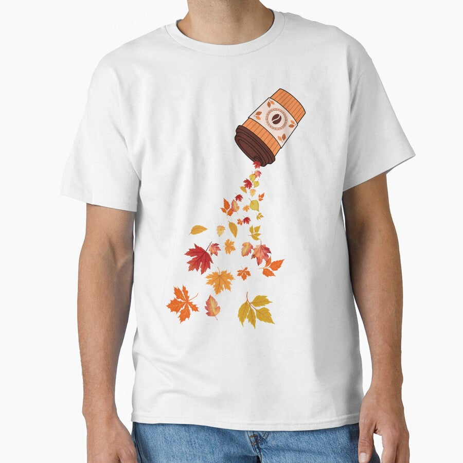 Leaves falling out of coffee mug by MatyldaJ