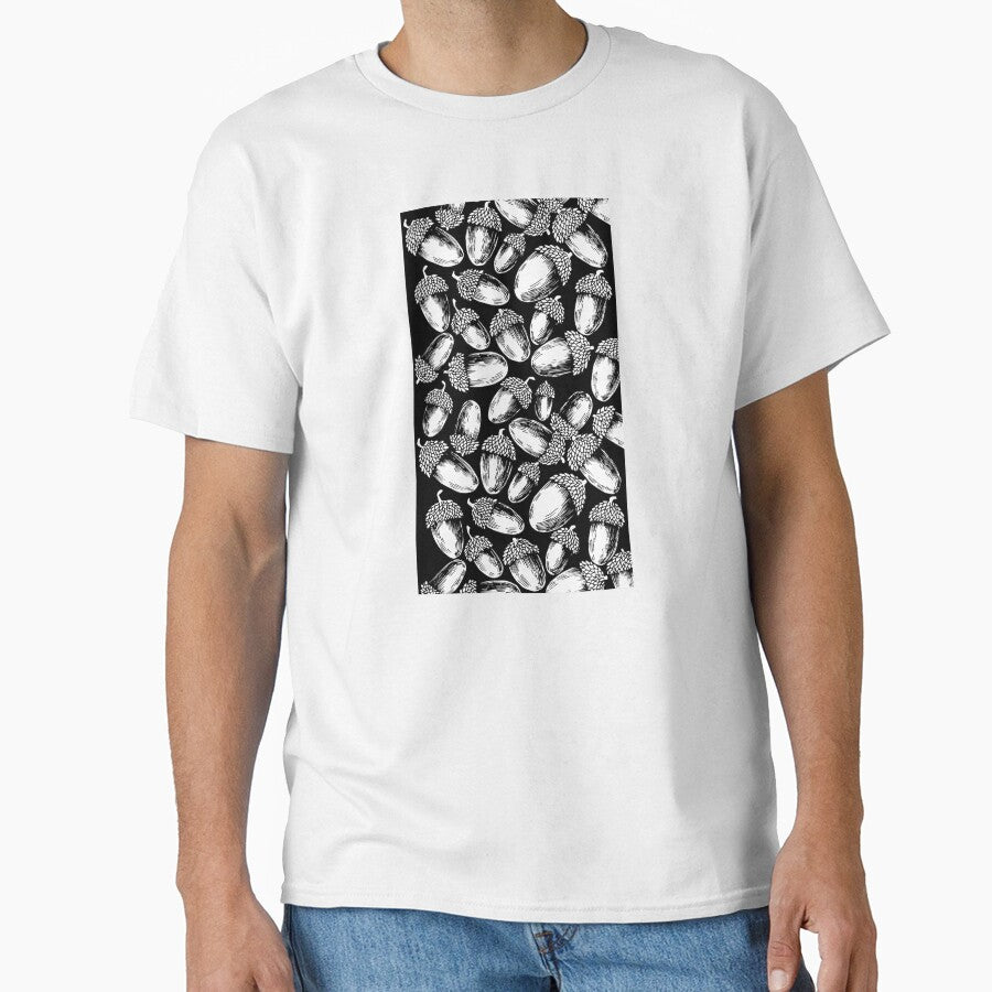 Acorn pattern by Ink & Silence by Loraaart