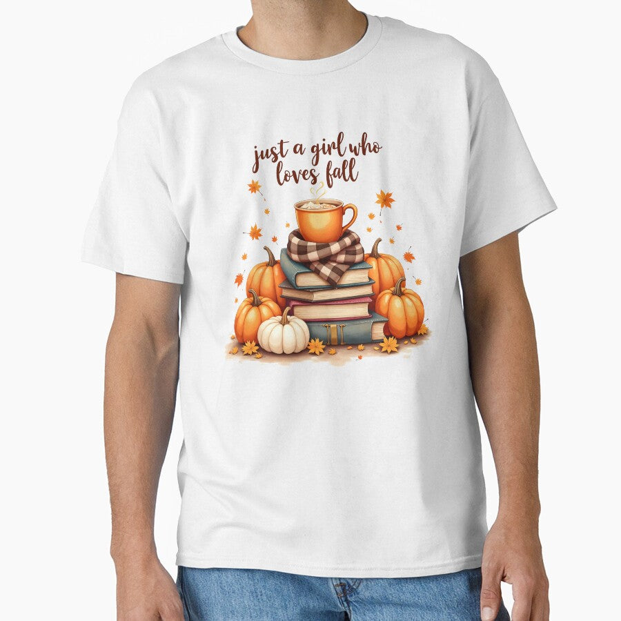 Just A Girl Who Love Fall by TheEmptyBottleStudio