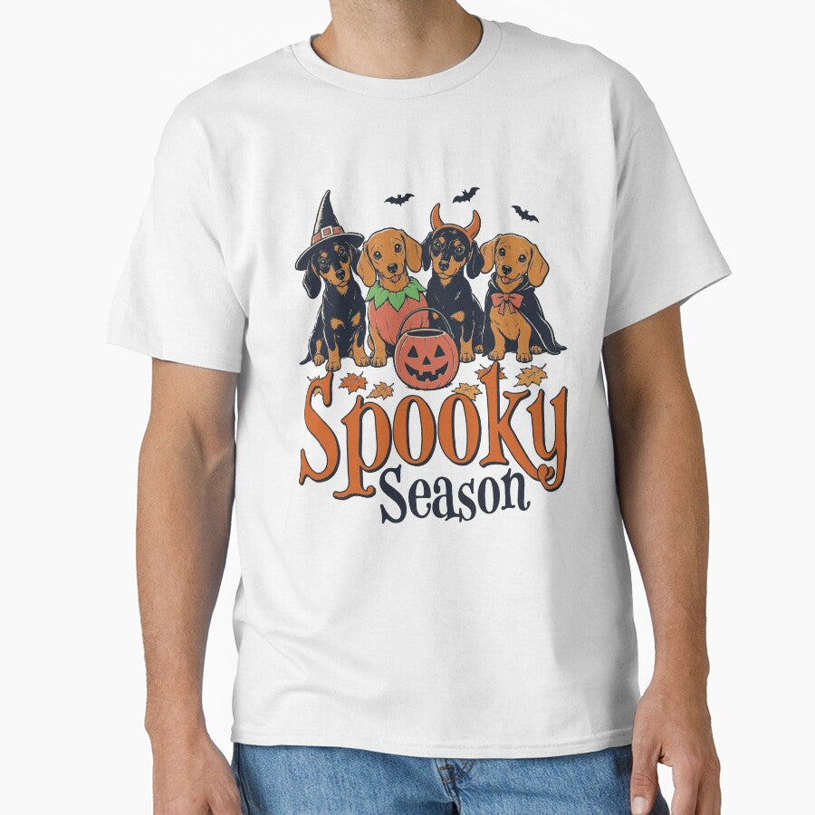 Spooky Season, Halloween Dachshund Dog by To101ARt