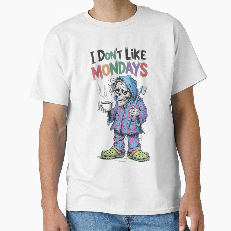 Funny Skeleton Coffee Monday Blues Design by love3617