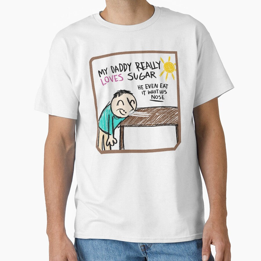 Funny Dad Loves Shugar by Eolithic