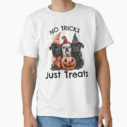 dogs No Tricks Just Treats Cute Halloween Costume by ColorFlowArt