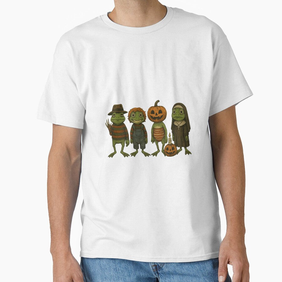 Halloween Frogs in Horror Costumes | Funny Spooky Frog Characters by Goinikitz