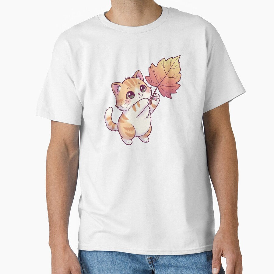 Autumn Cat | Cozy, Whimsical, and Purr-fectly Seasonal Fall Graphic by Tw1nsAIArt