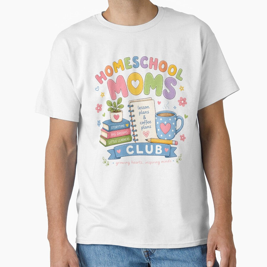 Home School Moms Club, Mom Lover, Mother's Day by vintagearttee