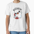 Hello-ween Funny Ghost Pun by punnybone
