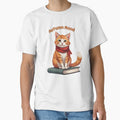 Autumn Mood – Cute Cozy Cat Fall Design by Pixel--Threads