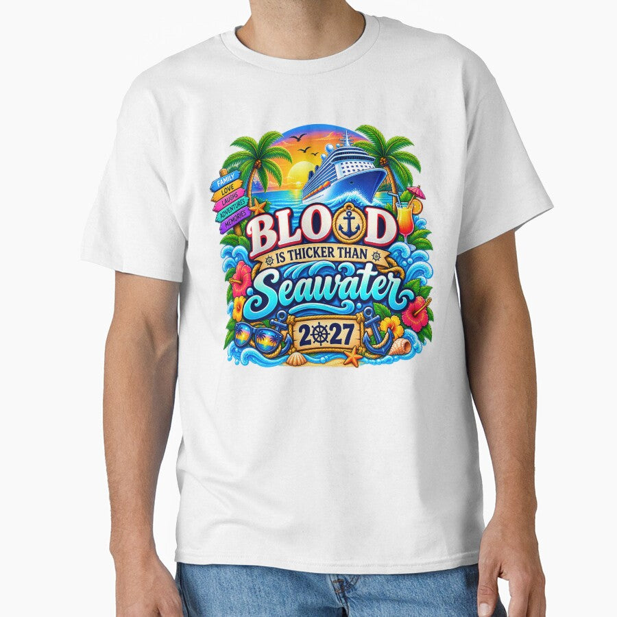 TRAVEL COLLECTION - FAMILY CRUISE - BLOOD IS THICKER THAN SEAWATER • 2027 by WheelieGdArt