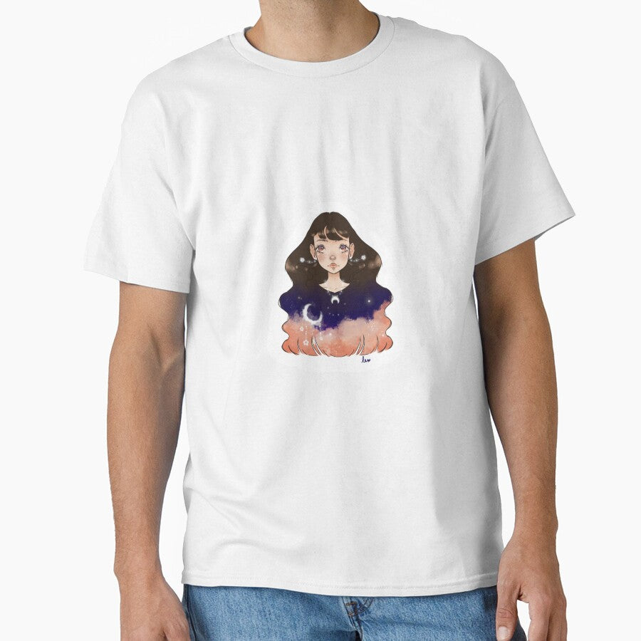 Dreamy girl art by HouseCowMillie