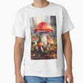 Amanita Mushrooms – Watercolor Autumn Fungi Art by EmeraldeaArt