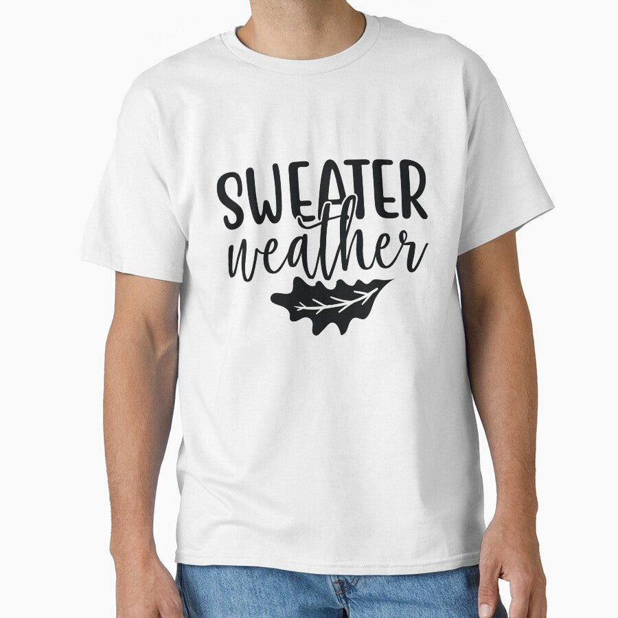 Sweater Weather Cozy Fall Autumn Season Design by FuzionRaptor