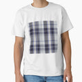 Winter Aesthetic Conall 1 Hand Drawn Textured Plaid Pattern by GenAumonier