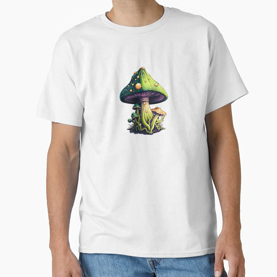 Green Alien Mushroom by theAcollection