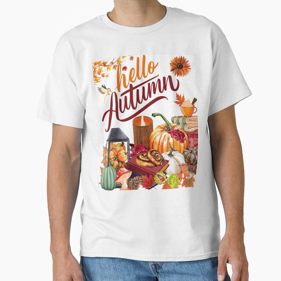 Hello Autumn vibes with cosy colours and good energy by HowAboutTee