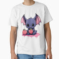 Vampire bat with strawberries by defencepalaces