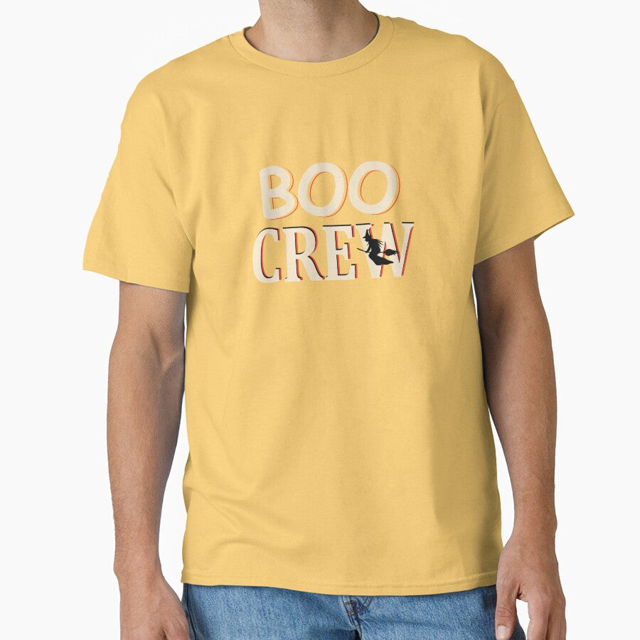 Boo Crew Halloween Distressed Vintage Style by Mdjahirulsk