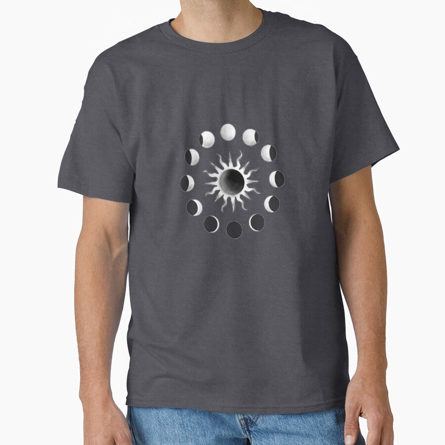 Moon Phases & Solar Eclipse by bluegumleaf