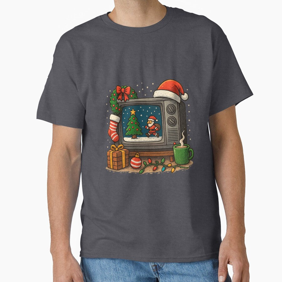 Vintage Christmas Geek TV by FantasyFabrik