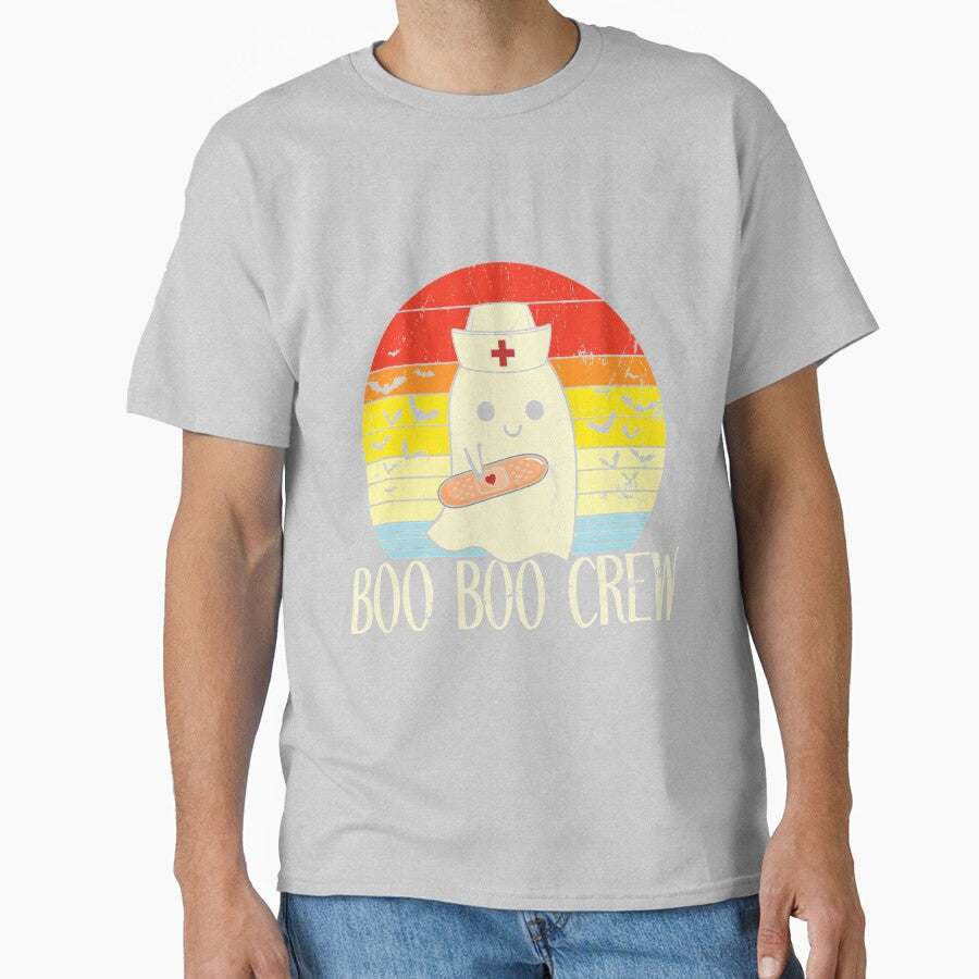 Boo Boo Crew Ghost Nurse Halloween Nursing Rn by NutaBaco