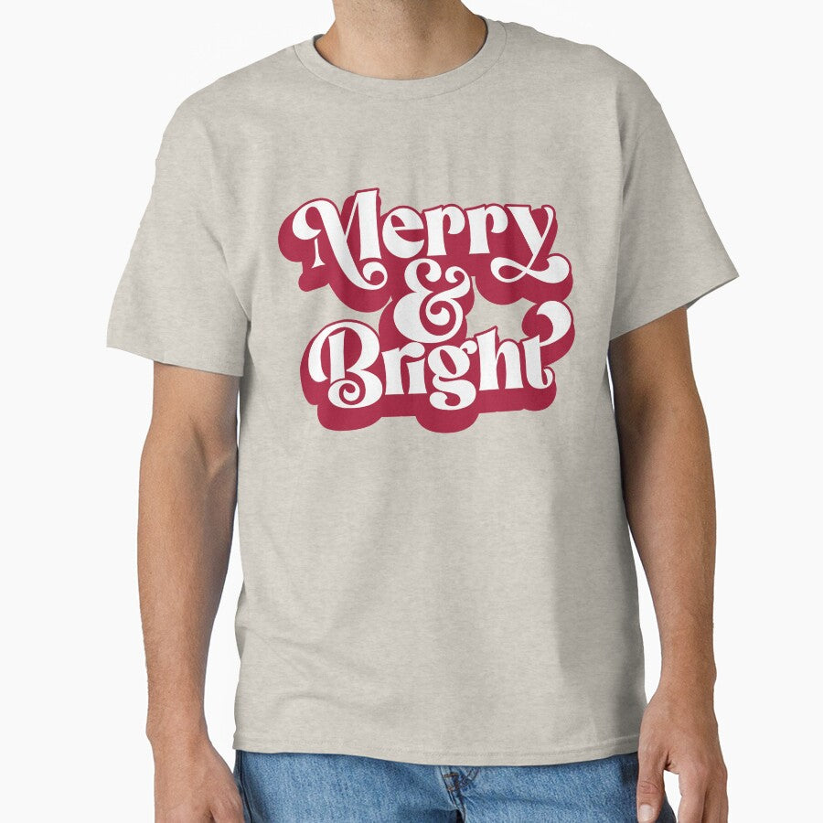 Merry And Bright Vintage Retro by hobbybox